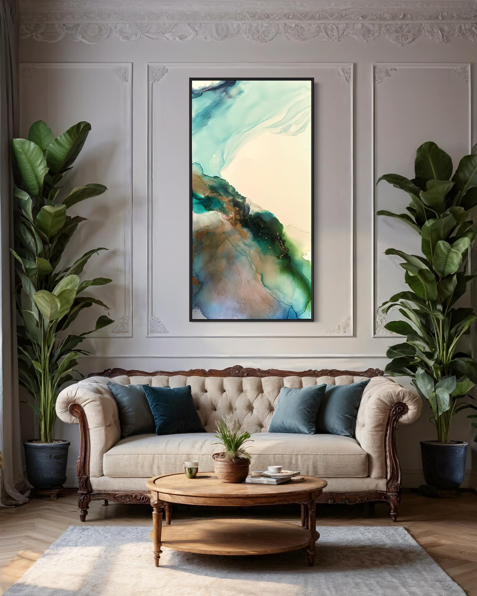 Abstract Alcohol Ink