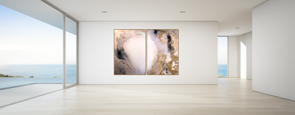 Gold Abstract Painting